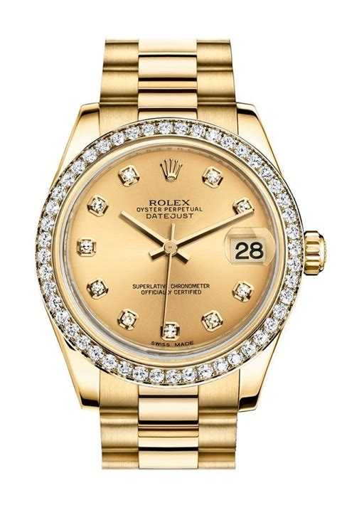 rolex president datejust price|Rolex Datejust 31 diamond bezel.